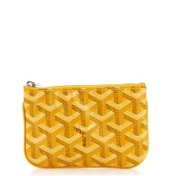 Senat Zip Pouch Coated Canvas Mini