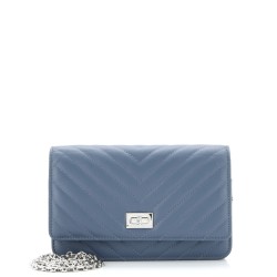 Reissue 2.55 Wallet on Chain Chevron Lambskin