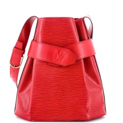 Vintage Sac d'Epaule Handbag Epi Leather PM