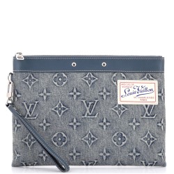Pochette To Go Monogram Washed Denim