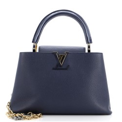 Flower Chain Capucines Bag Leather MM