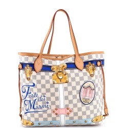 Neverfull NM Tote Limited Edition Damier Summer Trunks MM