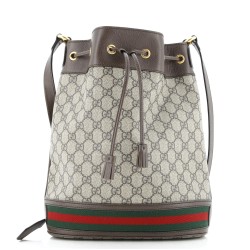 Ophidia Bucket Bag GG Coated Canvas Medium
