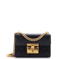Padlock Shoulder Bag Guccissima Leather Small