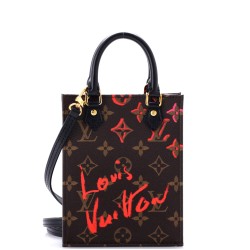 Petit Sac Plat Bag Limited Edition Fall in Love Monogram Canvas