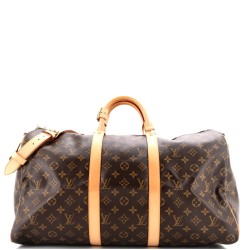 Keepall Bandouliere Bag Monogram Canvas 50