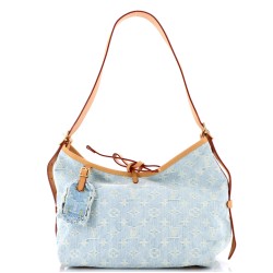 CarryAll Hobo Monogram Denim PM