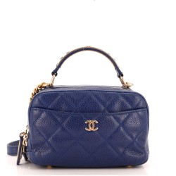 Carry Around Bowling Bag Quilted Caviar Mini