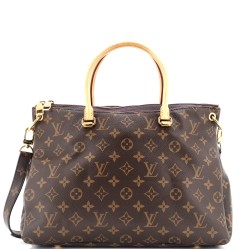 Pallas Tote Monogram Canvas with Leather