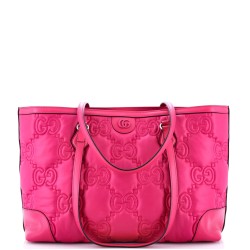 Ophidia Open Tote GG Matelasse Leather Medium