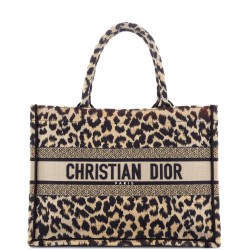 Book Tote Embroidered Canvas Medium