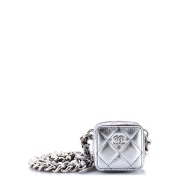 Like A Wallet Clutch With Chain Quilted Gradient Metallic Lambskin Mini