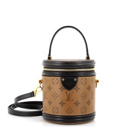 Cannes Handbag Reverse Monogram Canvas