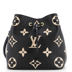 NeoNoe Handbag Bicolor Monogram Empreinte Giant MM