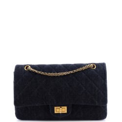 Reissue 2.55 Flap Bag Quilted Denim 227