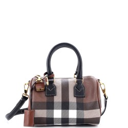 Bowling Bag Check E-Canvas Mini