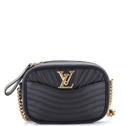 New Wave Camera Bag Quilted Leather