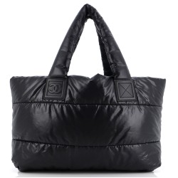 Coco Cocoon Reversible Tote Quilted Nylon Medium