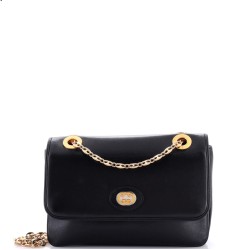 Marina Chain Flap Bag Leather Small