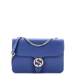 Interlocking Shoulder Bag Leather Medium