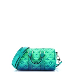 Keepall Bandouliere Bag Limited Edition Illusion Monogram Taurillon Leather XS