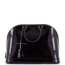 Alma Handbag Monogram Vernis GM