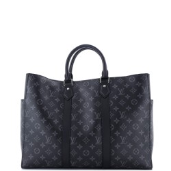 Sac Plat 24H Bag Monogram Eclipse Canvas