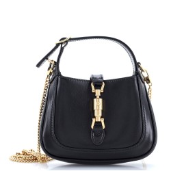 Jackie 1961 Chain Hobo Leather Super Mini