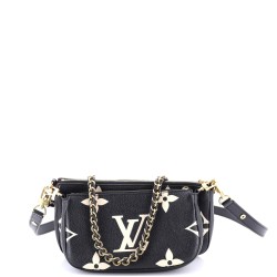 Multi Pochette Accessoires Bicolor Monogram Empreinte Giant