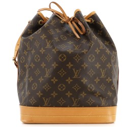 Noe Handbag Monogram Canvas Large