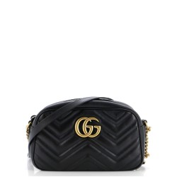 GG Marmont Shoulder Bag Matelasse Leather Small