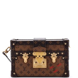 Petite Malle Handbag Reverse Monogram Canvas