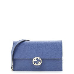 Interlocking Shoulder Bag Leather Small
