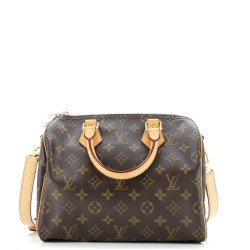 Speedy Bandouliere Bag Monogram Canvas 25
