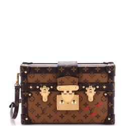 Petite Malle Handbag Reverse Monogram Canvas