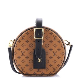 Petite Boite Chapeau Bag Reverse Monogram Canvas