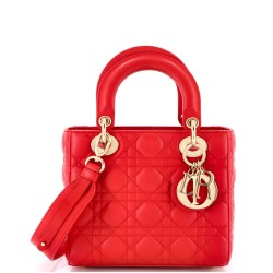 My ABCDior Lady Dior Bag Cannage Quilt Leather Small