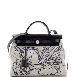 Herbag Zip Pegase Pop Toile and Leather 31