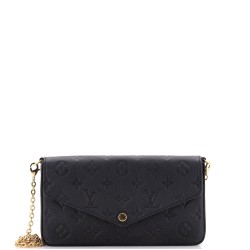 Felicie Pochette Monogram Empreinte Leather