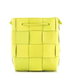 Cassette Bucket Bag Maxi Intrecciato Leather Small