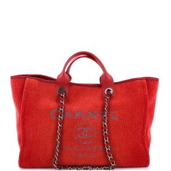 Deauville Tote Lurex Boucle Medium