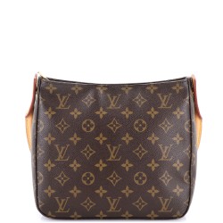 Looping Handbag Monogram Canvas MM