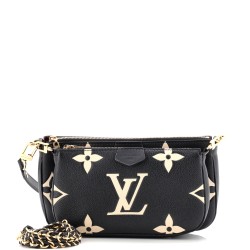 Multi Pochette Accessoires Bicolor Monogram Empreinte Giant