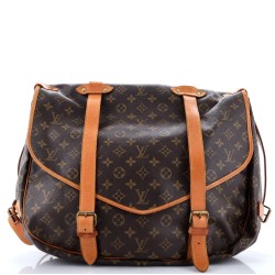 Saumur Handbag Monogram Canvas 43