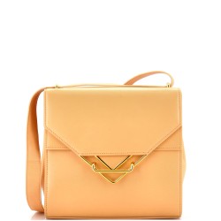 Clip Flap Bag Leather