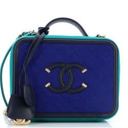 Filigree Vanity Case Quilted Jersey Medium