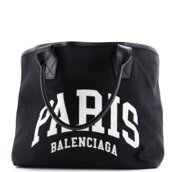 Cities Jumbo Tote Printed Canvas Large
