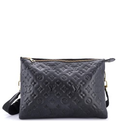 Coussin Bag Monogram Embossed Lambskin MM