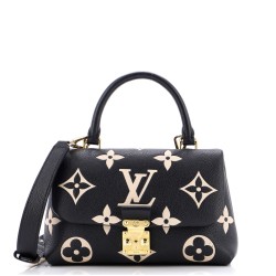 Madeleine Handbag Bicolor Monogram Empreinte Giant BB