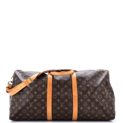 Keepall Bandouliere Bag Monogram Canvas 55